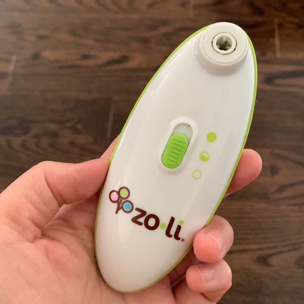 Zoli Electric Buzz B Nail Trimmer no pads (pads can be purchased separately)